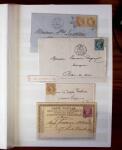 ETOILE DE PARIS, 1854-1876, Bel ensemble de lettres