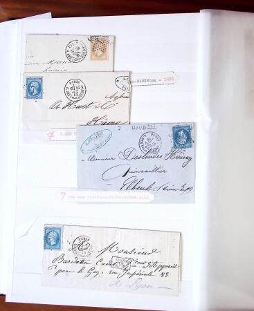 ETOILE DE PARIS, 1854-1876, Bel ensemble de lettres