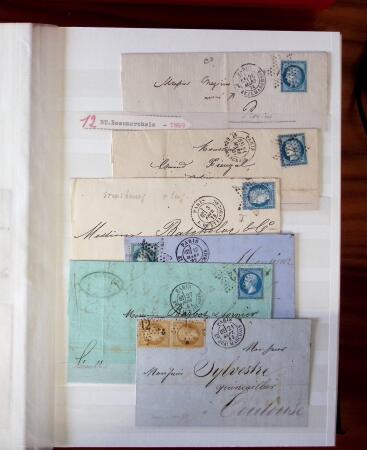 ETOILE DE PARIS, 1854-1876, Bel ensemble de lettres