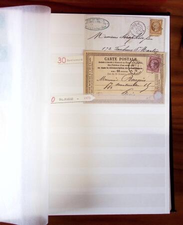 ETOILE DE PARIS, 1854-1876, Bel ensemble de lettres