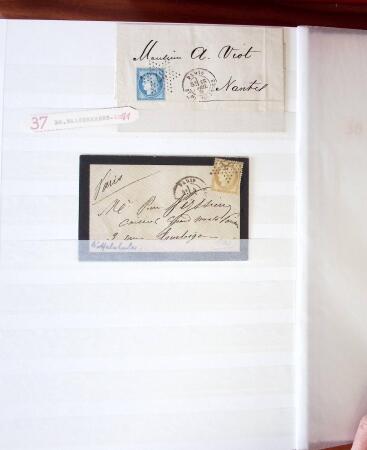 ETOILE DE PARIS, 1854-1876, Bel ensemble de lettres