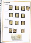 1870-1872, Emission Siège et Cérès dentelée, collection
