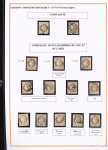 1870-1872, Emission Siège et Cérès dentelée, collection