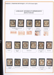 1870-1872, Emission Siège et Cérès dentelée, collection
