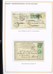 1870-1872, Emission Siège et Cérès dentelée, collection