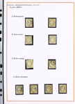 1870-1872, Emission Siège et Cérès dentelée, collection