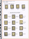 1870-1872, Emission Siège et Cérès dentelée, collection