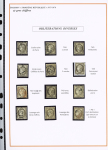 1870-1872, Emission Siège et Cérès dentelée, collection