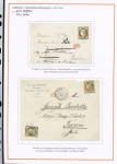 1870-1872, Emission Siège et Cérès dentelée, collection