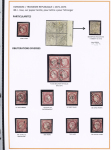 1870-1872, Emission Siège et Cérès dentelée, collection