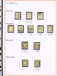 1870-1872, Emission Siège et Cérès dentelée, collection