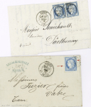 1870-1872, Emission Siège et Cérès dentelée, collection