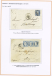 1870-1872, Emission Siège et Cérès dentelée, collection