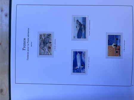 1951-2010, Collection de timbres neufs de France en