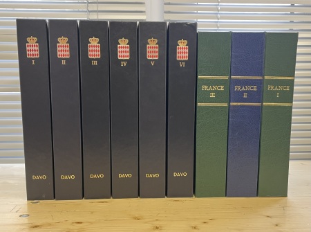 1849-2002, Collection de France en 3 classeurs, avec