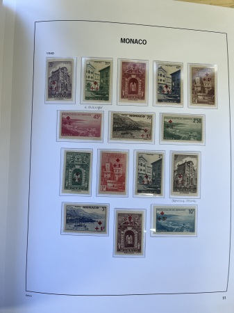 1849-2002, Collection de France en 3 classeurs, avec