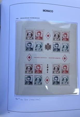 1849-2002, Collection de France en 3 classeurs, avec