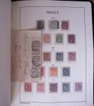 1849-2003, Collection de France 5 classeurs Leuchtturm,