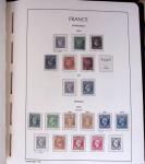 1849-2003, Collection de France 5 classeurs Leuchtturm,