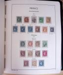1849-2003, Collection de France 5 classeurs Leuchtturm,