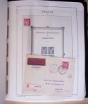 1849-2003, Collection de France 5 classeurs Leuchtturm,