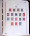 1849-2003, Collection de France 5 classeurs Leuchtturm,