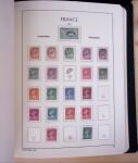 1849-2003, Collection de France 5 classeurs Leuchtturm,