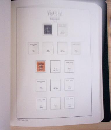 1849-2003, Collection de France 5 classeurs Leuchtturm,