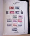 1849-2003, Collection de France 5 classeurs Leuchtturm,