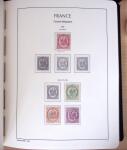 1849-2003, Collection de France 5 classeurs Leuchtturm,