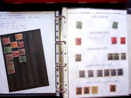 1920, SAARGEBIET overprinted issues. Specialised collection