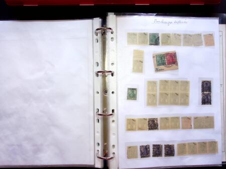 1920, SAARGEBIET overprinted issues. Specialised collection