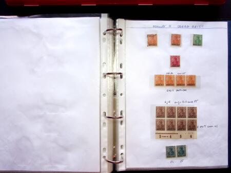 1920, SAARGEBIET overprinted issues. Specialised collection