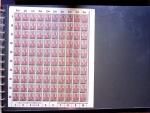 1920 SAARGEBIET overprinted issues, new colours, selection