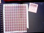 1920 SAARGEBIET overprinted issues, new colours, selection