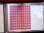 1920, First Issue. selection of complete sheets including