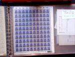 1920, First Issue. selection of complete sheets including