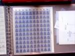 1920, First Issue. selection of complete sheets including