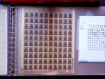 1920, First Issue. selection of complete sheets including