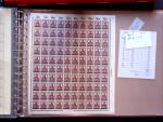 1920, First Issue. selection of complete sheets including