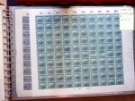 1921-27 Selection of 33 complete sheets of mostly the