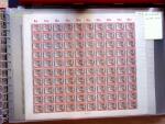 1921-27 Selection of 33 complete sheets of mostly the