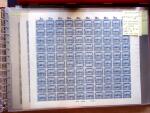 1921-27 Selection of 33 complete sheets of mostly the