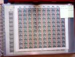 1921-27 Selection of 33 complete sheets of mostly the