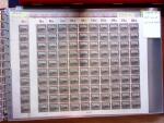 1921-27 Selection of 33 complete sheets of mostly the