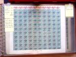1921-27 Selection of 33 complete sheets of mostly the