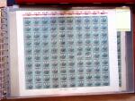 1921-27 Selection of 33 complete sheets of mostly the