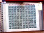 1921-27 Selection of 33 complete sheets of mostly the