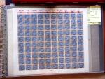 1921-27 Selection of 33 complete sheets of mostly the