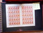 1921-27 Selection of 33 complete sheets of mostly the